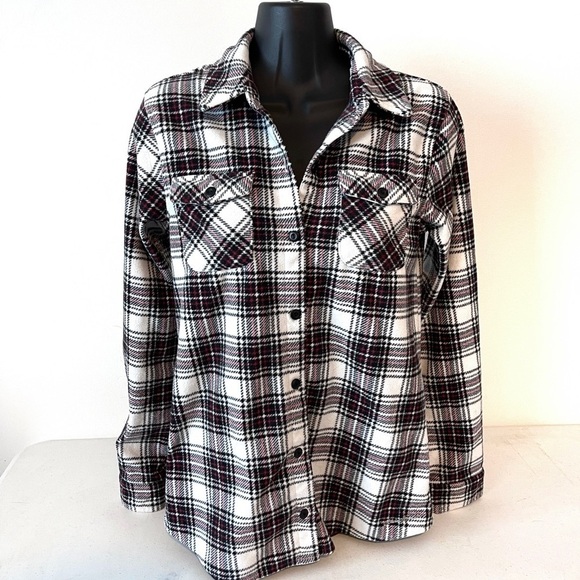 Eddie Bauer Tops - Eddie Bauer Fleece Flannel